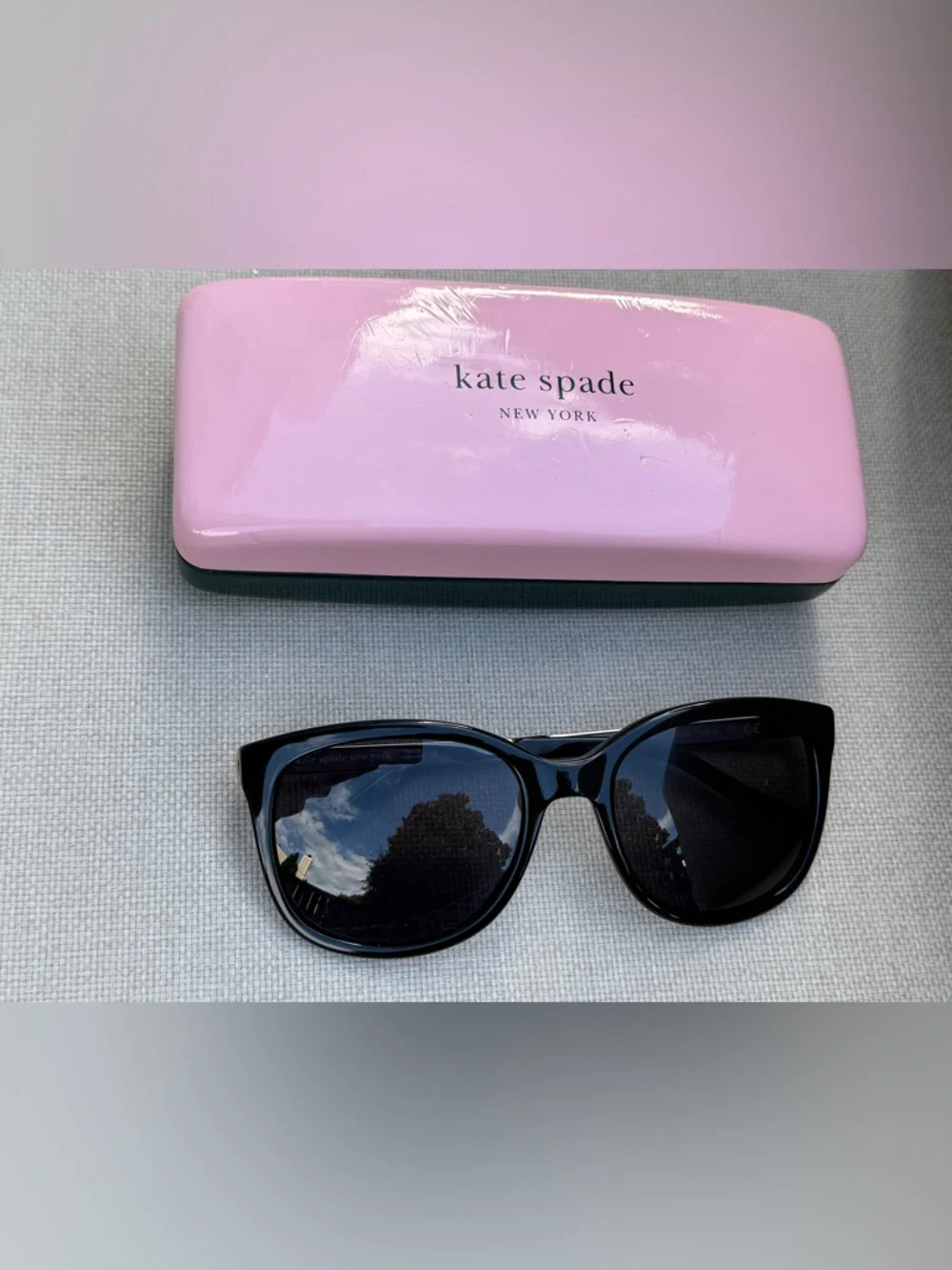 Kate Spade Black & Gold Sunglasses